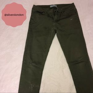 Olive green Jeans